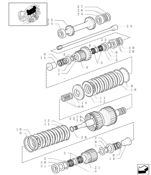 9968289 - Фрикционный диск