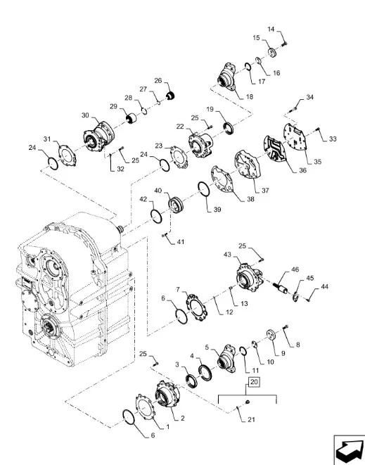 427562A1 - Шайба толщинная 0,7 мм фланца крестовины КПП TJT9./St.